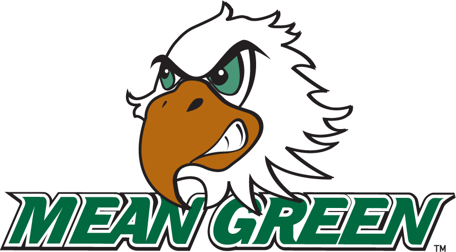 North Texas Mean Green 2003-2005 Mascot Logo v4 iron on transfers for clothing